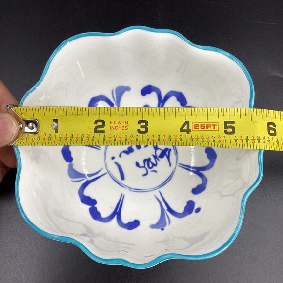 Anthropologie Dining Anthropologie Bonjour Hilde Phrase Bowl Tres